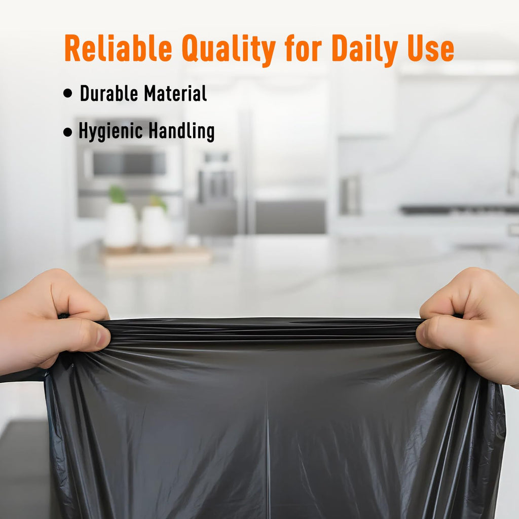 Presto! Garbage Bags Medium 180 Count Black