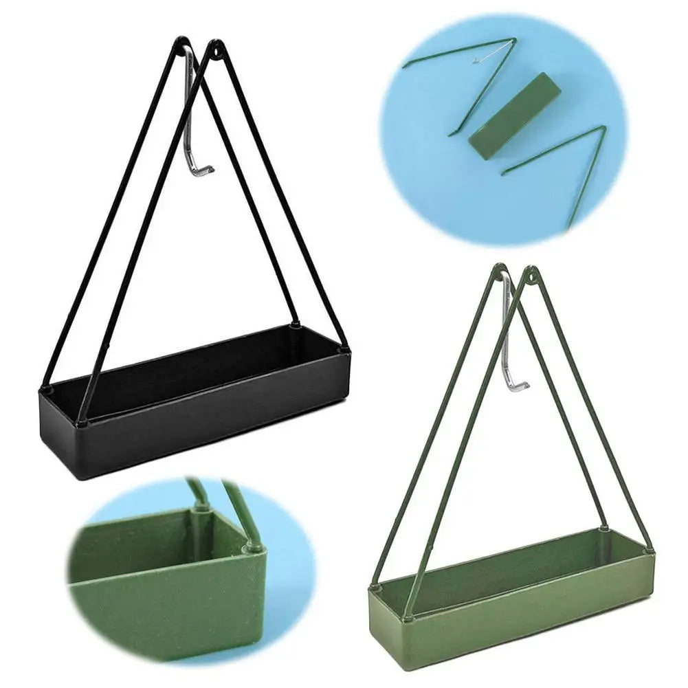 Mosquito Coil Holder With Tray Creative Wrought Triangular Shape Mosquito Repellent Incense Rack Home Decor Tool